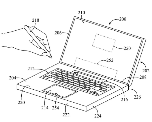 手机屏幕亮点:苹果专利揭示未来MacBook创新：辅助屏幕成亮点-第2张图片-太平洋在线下载